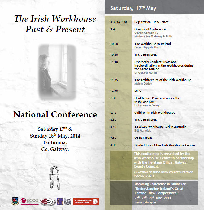 Irish Workhouse Conference Programme 2014