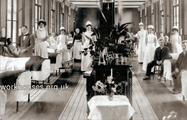 St Olave Lower Road Infirmary ward, early 1900s
