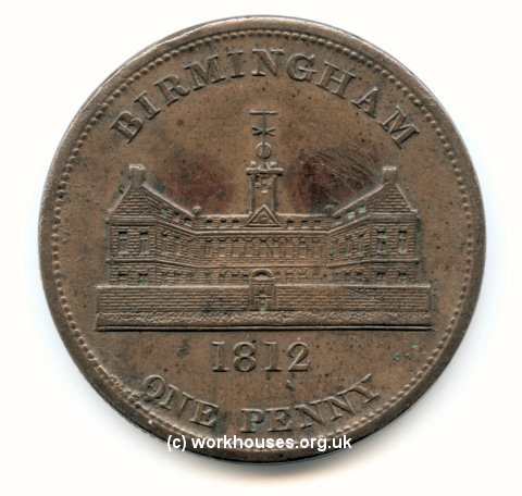 Birmingham Workhouse Penny Token