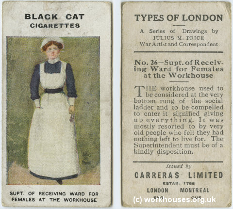 Workhouse Receiving Ward Attendant