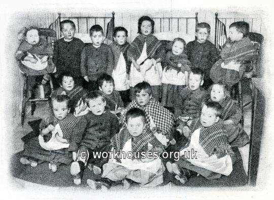 A workhouse children's ward, 1909.